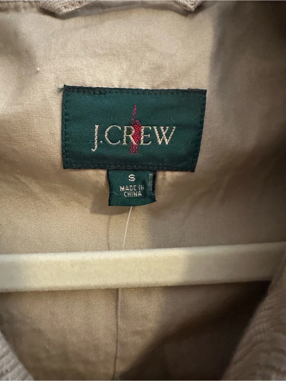 NWT Men’s Harrington Linen Jacket - Size Small